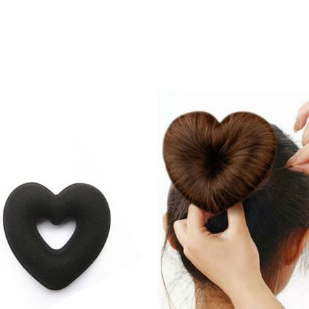 Superior Heart Shaped Hair Disk Hair Bun Accessories Walmart Com