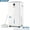 80 pt, variant on Kesnos 150 Pint Dehumidifier with Built-in Pump, No Daily Emptying, Continuous Auto Drain for Basements & Whole House up to 7,500 Sq. Ft, 50 Pint DOE, Auto Defrost
