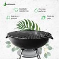 thumbnail image 3 of Asador de Carbón Portátil, Jardimanía, Acero Resistente, Compacto y Portátil, Fácil de Usar, Parrilladas y Asados, Negro negro, 3 of 6