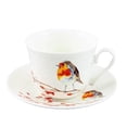 thumbnail image 1 of Roy Kirkham ER2870-R 105 mm Robin Breakfast Cups & Saucers - Set of 2, 1 of 1