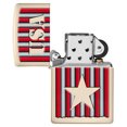 thumbnail image 4 of Zippo USA Design Flat Sand Pocket Lighter, 4 of 6