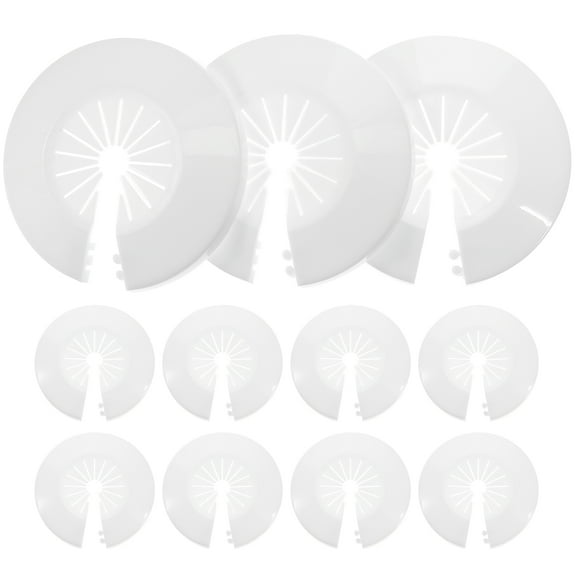 Household Ceiling Decor Medallions for Light Fixtures Decorative Covers Wall Hole 20 Pcs