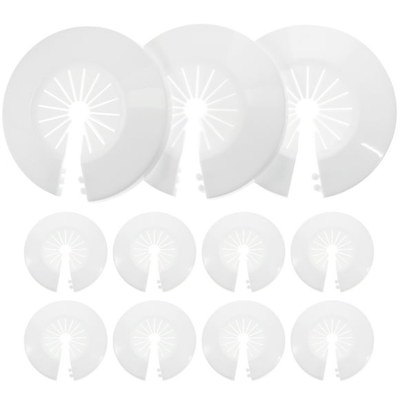 BRIGHTFUFU Cubiertas de orificio de aire acondicionado de 20 piezas cubiertas decorativas de aire acondicionado cubiertas de orificios de pared