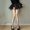 Beige, variant on Star Print Tights Black White Thin Stockings Legs Thighs Do Not Fall Off Any Cut White,One Size