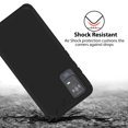 thumbnail image 3 of TJS for TCL ION X / ION V / 40Z Phone Case, Magnetic Support Dual Layer Drop Protection Impact Rugged Armor Cover (Black), 3 of 5