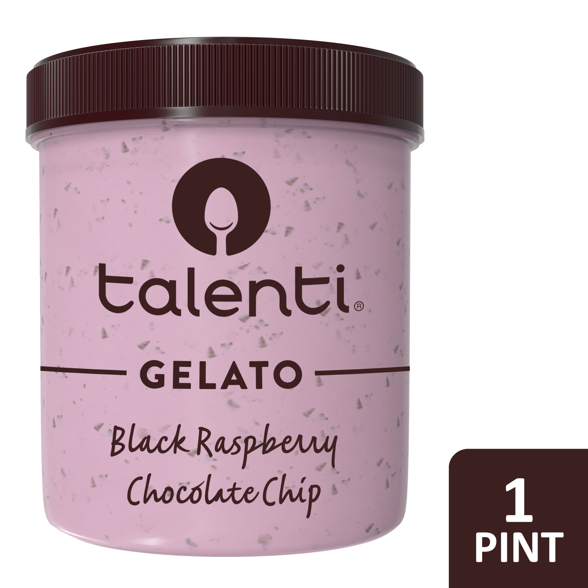 Talenti Gelato for a Delicious Frozen Treat Black Raspberry Chocolate Chip Gluten Free 1 pint