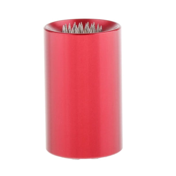 Herramienta de Punta de Taco de Billar de Billar de Aluminio Herramienta de Reparación de Bruñidor de Punta de Taco de Billar de Billar - Fácil de Usa rojo Baoblaze Moldeador de punta de tacos de billar