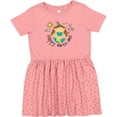 thumbnail image 3 of Inktastic Girls Happy Earth Day Girls Toddler Dress, 3 of 5
