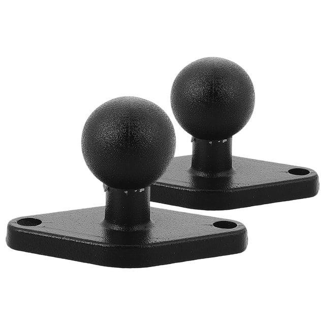 OHOIOLLA 2Ud Accesorio De Montaje Para Teléfono En Motocicleta Con Soporte Estable Y Ajustable Negro