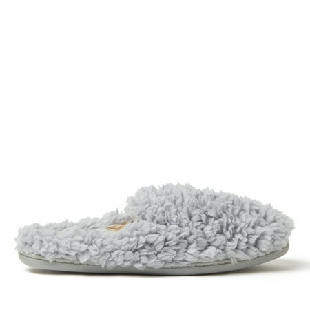 Dearfoams Shaggy Pile Mule Slippers with Memory Foam (Women's)
