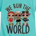 thumbnail image 3 of LOL Surprise! Dolls - Grrrls Run the World - Toddler & Youth Girls Short Sleeve Graphic T-Shirt, 3 of 5