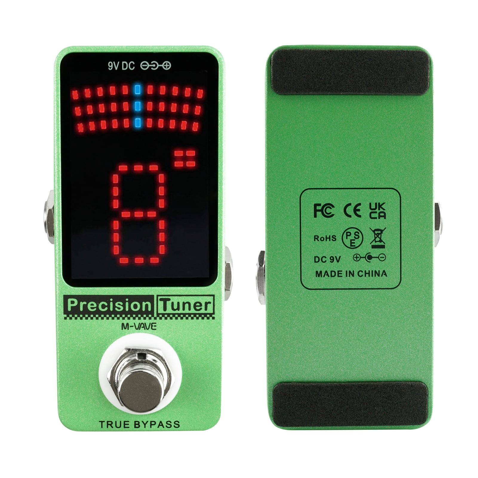 VAVE Tuner,Tuner Pedal Led Pedal Led Display Led Display With Eryue Tuner Precision Dsfen Tuner Mewmewcat Precision Siuke Adben Bypass Tuner Mewmewcat Bass Pedal Tuner
