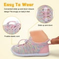 thumbnail image 3 of JOINFREE Baby Knit First Walk Shoes Boys Girls Infant Slip On Sneakers Comfortable Lightweight, 3 of 10