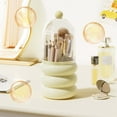 thumbnail image 6 of JingChun Makeup Brush Holder Dustproof & Waterproof Cosmetics Make up Brush Organizer Storage with Lid for Vanity, 6 of 9