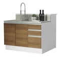 thumbnail image 2 of Isla de Cocina con Encimera y Mostrador Madesa Glamy BM 01, 2 of 5