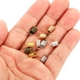 thumbnail image 5 of Unique Bargains Cord End Caps, 100Pcs 5.5x9mm Metal Spring Coil End Tips Crimp Terminators Caps Gold Tone, 5 of 5