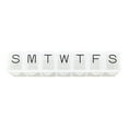 thumbnail image 1 of Pompotops 7 Day Weekly Pills Medicine Box Holder Storage Organizer Container Case Portable Clearance, 1 of 8