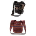 thumbnail image 1 of Bolsas cruzadas Bolsa de mensajero de Bolsa de hombro Cremallera Bolsa de en la parte Hugo Bolsos cruzados hippie tailandeses, 1 of 10