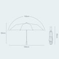 thumbnail image 6 of Manunclaims Rain Umbrella Wind-resistant Aluminum Alloy Bracket Outdoor Sun Rain Reverse Folding Umbrella for Going Out, 6 of 8