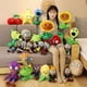 thumbnail image 3 of Plants vs 2 Video Game Character Plush Toys Plants Peashooter SunFlower Anime Stuffed Plush Dolls Gifts for Children, 3 of 4