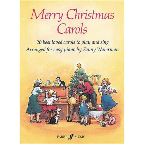 Faber Edition Merry Christmas Carols: 20 Best Loved Carols to Play and Sing, (Paperback)