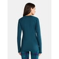thumbnail image 3 of ClimateRight by Cuddl Duds Women's Plush Warmth Crew Neck Base Layer Top, Sizes XS to 4X, 3 of 5