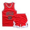 thumbnail image 1 of Chicago Bulls #23 Michael Jordan Jersey No.23/Conjunto de uniforme de baloncesto para niños/rojo S, 1 of 3