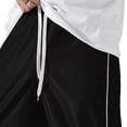 thumbnail image 6 of Uwinwear Men's Parachute Sweatpants,Y2k Baggy Track Pants with Pockets,Outdoor Drawstring Wide Leg Casual Trousers Streetwear,Black,XXL, 6 of 7