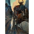thumbnail image 3 of N. C. Wyeth 14x18 Black Modern Framed Museum Art Print Titled - Hands&nbsp;Up (1906), 3 of 5