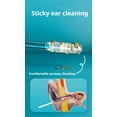 thumbnail image 4 of Sticky Ear Cleaning Stick, Reusable Adhesive Tip Cleaning Swabs with Dust Cover Storage Case, Soft Resin Head Ear Cleaning Tool, 4 of 9