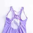 thumbnail image 6 of lnmuld Girls One Piece Swimsuit Sun Rash Guard Seashell Print Kids Toddlers Color:Purple,Size:8-9 Years, 6 of 7
