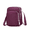 Purple, variant on Crossbody Bag,Three-Compartment Design Small Purses for Women,Adjustable Strap Shoulder Bag