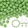 thumbnail image 1 of Perlas TINKRSTUFF - Diamantes de imitación (150 unidades, 10 mm), color verde claro, 1 of 6
