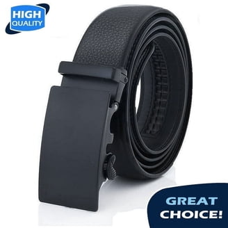 Dickies Men's Black Canvas Adjustable Belt with Double Prong