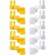 thumbnail image 1 of Door Lock Rod Clips - Tailgate Handle Rod Clip Replacement For Toyota Tundra Camry Corolla Echo Highlander, Replace Oem: 69293-12030 69293-12040yellow, 1 of 4
