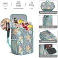 thumbnail image 5 of Travel Cooler Bag - Pioneer Flower Floral Print Pattern Camping Beer Cooler Backpack with Bottle Opener- Waterproof Insulated Picnic Backpacks - Cooler Bag for Beach, 5 of 6