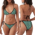 thumbnail image 3 of Balery Jungle Animals Pijama Estampado Bikini de Dos Piezas para Mujer - Conjunto de Bikini Ajustable Sexy y Cómodo para Playa, 3 of 6