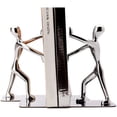 thumbnail image 1 of Heavy Duty Stainless Steel Man Bookends Nonskid Bookends Art Bookend,1 Pair Ormromra CZJJ-ZH86, 1 of 1