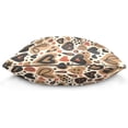 thumbnail image 2 of Leopard Print Heart Pillow Covers Soft Crystal Velvet Decor Giftsative Cushion Covers Square Throw Pillow Covers Home Decor Gifts for Sofa, 20×20 Inch, 2 of 7