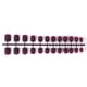 thumbnail image 1 of Uñas postizas Soidarity 24 piezas Shortie Square Head Estilo francés 17 uva morada, 1 of 5