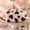 Brown, variant on Plush Heart Makeup Bag,Small Cosmetic Pouch for Purse Women,Portable Multifunctional Cosmetic Organizer Bag,or Lipstick Brush Perfume Travel Storage,Multiple Colors Available