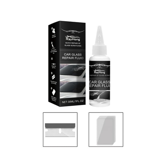 AHMT Windshield Crack Repair Kit, 2025 Upgrade Premium Windshield Repair Kit, Cracks Gone Glass Repair Automotive Windscreen Tool Kit for Chips and Cracks Car(30ml)