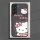 thumbnail image 3 of Bonita funda translúcida esmerilada de Hello kitty para Samsung Galaxy A91, A81, A71S, A53, A04S, A14, A13, A12, 3 of 5
