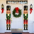 thumbnail image 5 of Christmas Nutcracker Banner Nutcracker Door Curtain Christmas Couplet Porch Sign Outdoor Indoor Door Nutcracker Soldier Banners Decor, 5 of 6