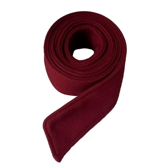 Ladies Belt Coat Ladies Decorative Wide Belt with Double-Sided Woolen Coat Belt Accessories Knotted Belts