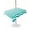 Green, variant on Geometric Turquoise Ombre Round Outdoor Tablecloth, Waterproof Table Cloth Cover with Umbrella Hole and Zipper, Modern Gradient White Ocean Striped Table Protector for Patio Party Picnic 54" Round