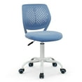 thumbnail image 1 of Gymax Kids Desk Chair Ergonomic Swivel Children Mesh Study Height Adjustable Blue, 1 of 9