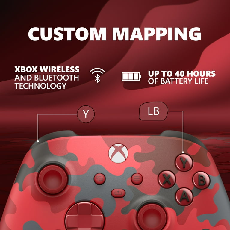 Microsoft QAU-00123 Xbox Wireless Controller (Gold Shadow