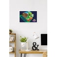 thumbnail image 2 of Nintendo The Super Mario Galaxy Movie (2026) - Yoshi Street Wall Poster, 14.725" x 22.375" Framed, 2 of 5