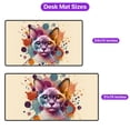 thumbnail image 5 of Devon Rex Portrait Watercolor Vintage Retro Styles Desk Mat Full Keyboard Mouse Pad Cat Lover Kitten Owner Gifts Large Mousepad - 00001, 5 of 5